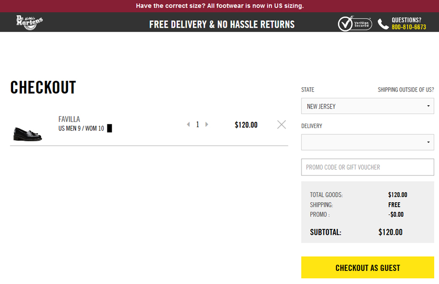 Dr martens order status on sale