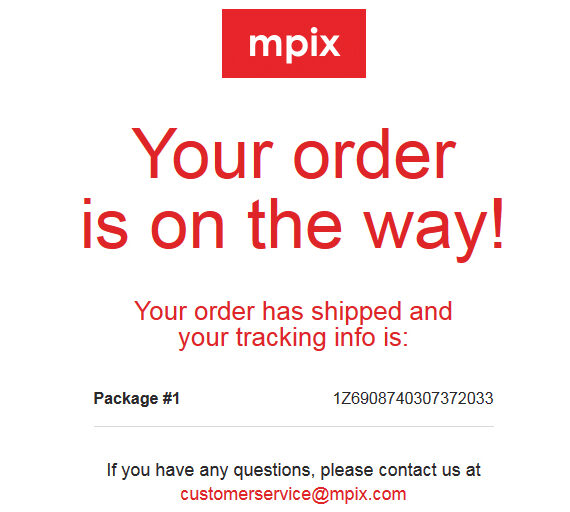 Mpix.com Shipping Email | Missing the Mark #12