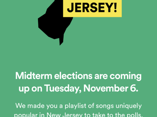 Spotify Election Playlist | Brand Experience Project