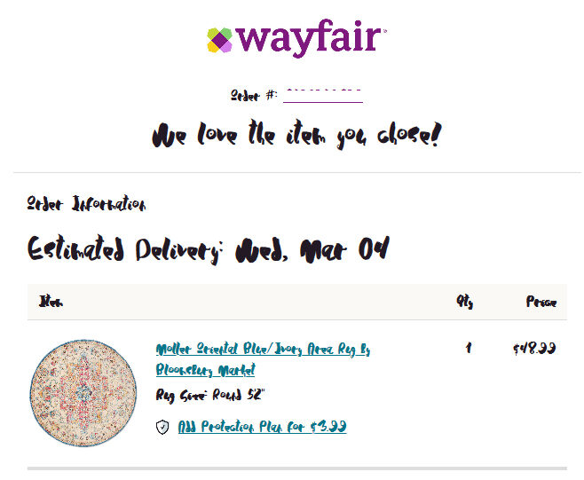 Wayfair and a Terrible Font Choice | Brand Experience Project